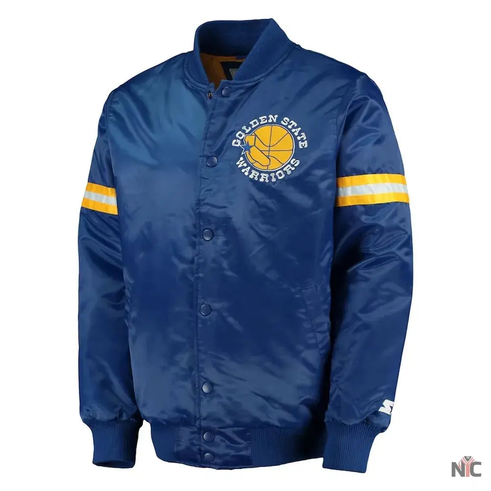 Golden State Warriors Starter Royal Jacket NYC Jackets