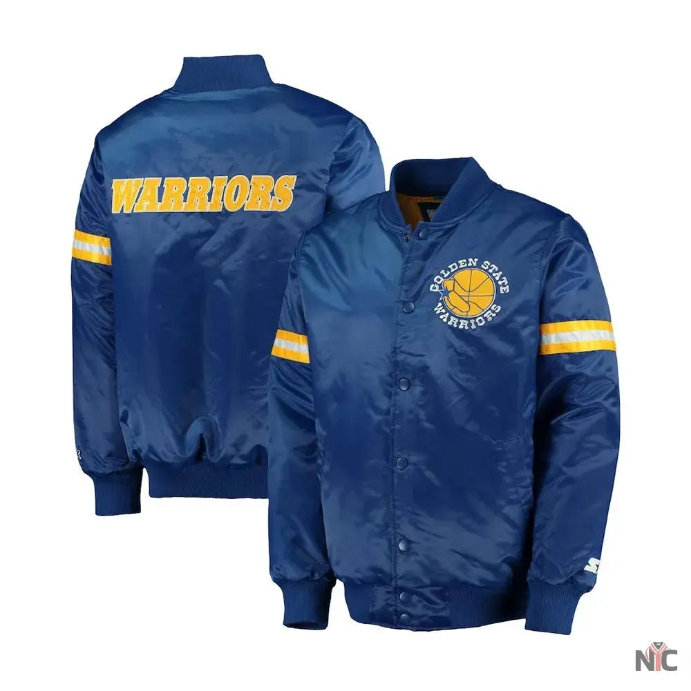 Golden State Warriors Starter Royal Jacket NYC Jackets