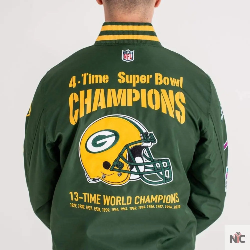 Green Bay Packers Championship Jacket NYC Jackets