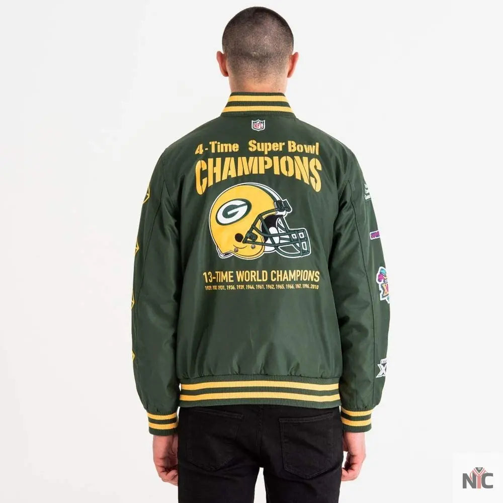 Green Bay Packers Championship Jacket NYC Jackets