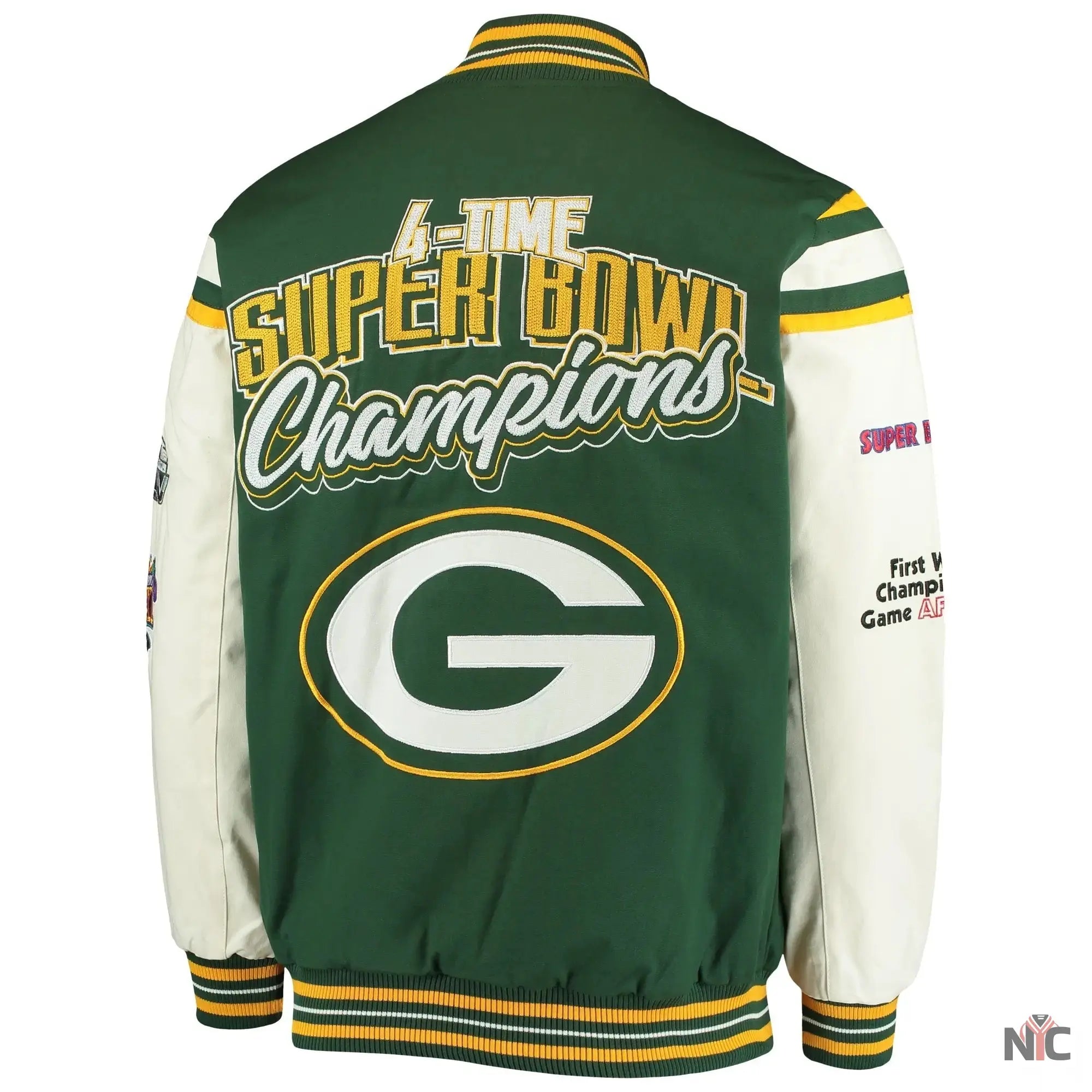 Green Bay Packers Super Bowl Jacket NYC Jackets
