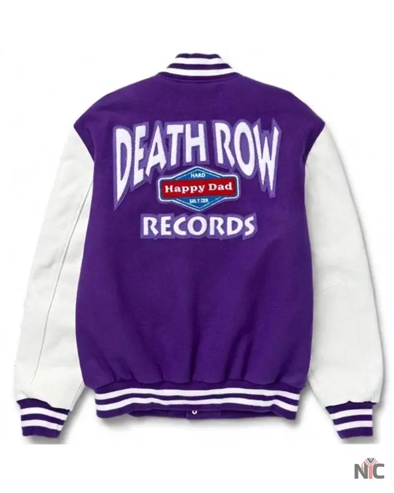 Happy Dad x Death Row Varsity Jacket NYC Jackets