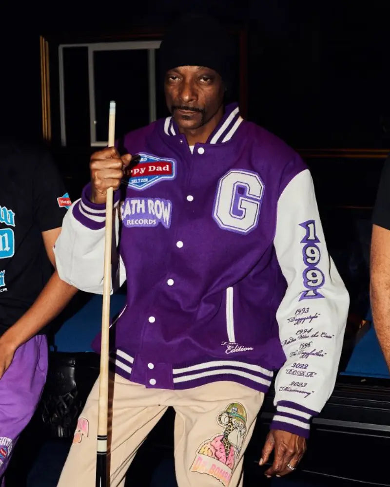 Happy Dad x Death Row Varsity Jacket NYC Jackets