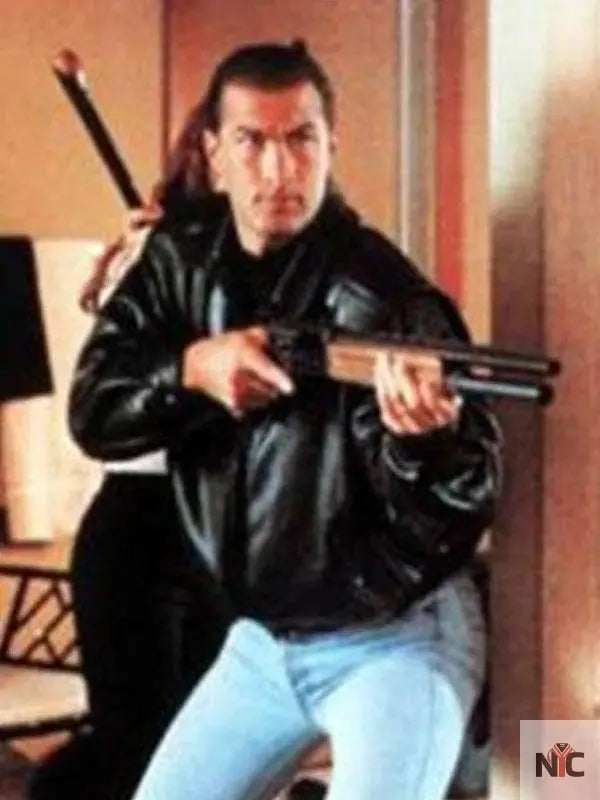 Hard to Kill Steven Seagal Leather Jacket NYC Jackets