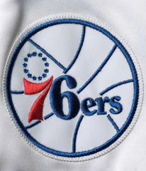 Hardwood Classics Script Philadelphia Satin Full-Snap Jacket