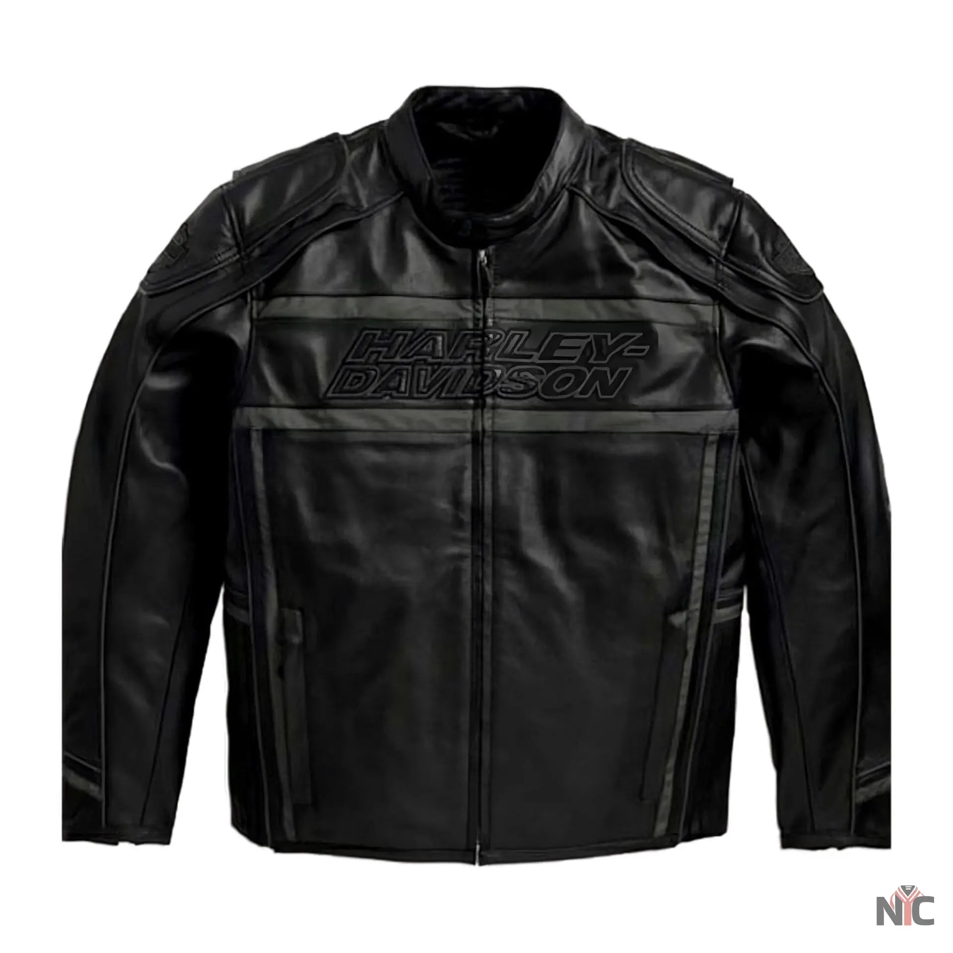 Harley Davidson Luminator 360 Black Leather Jacket NYC Jackets