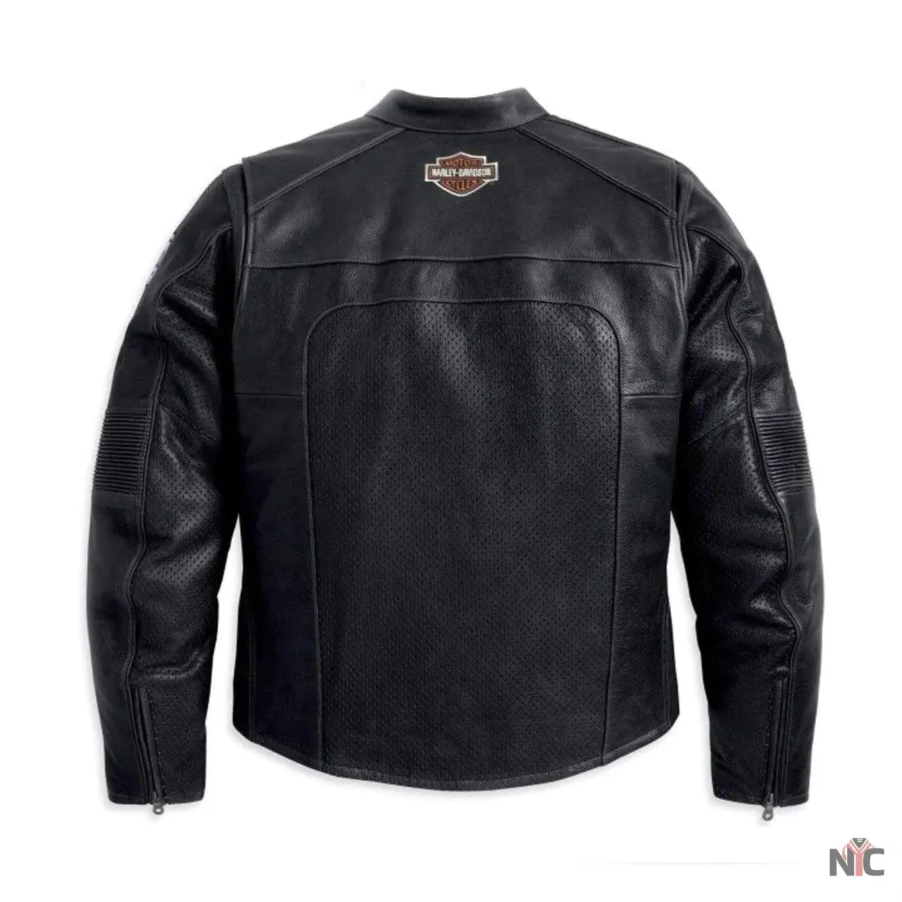 Harley Davidson Regulator Perforated Leather Jacket NYC Jackets