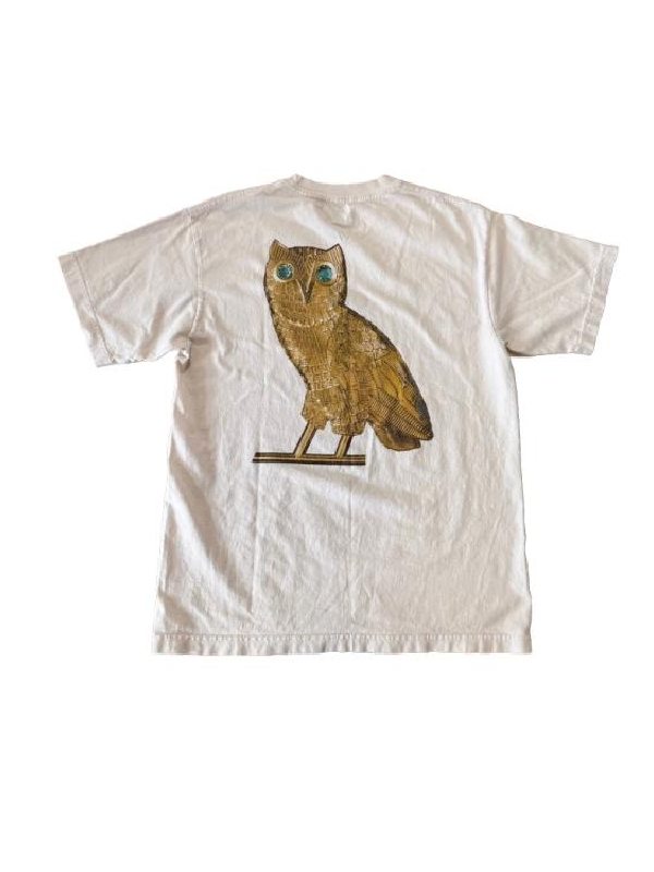 Hitmakers S01 Whitney Phillips Owl Print White T-Shirt NYC Jackets