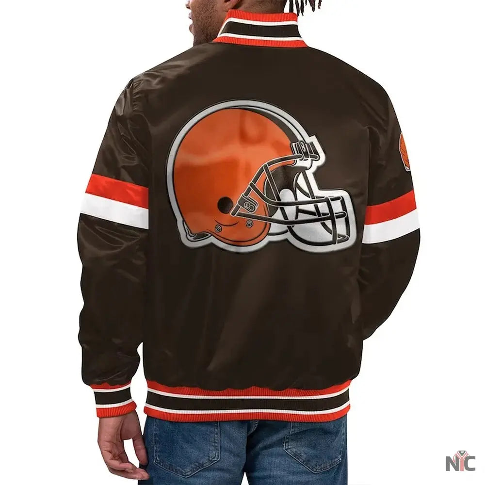 Home Game Cleveland Browns Jacket NYC Jackets
