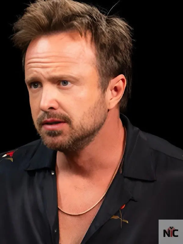 Hot Ones S27 Aaron Paul Poppies Floral Print Shirt NYC Jackets