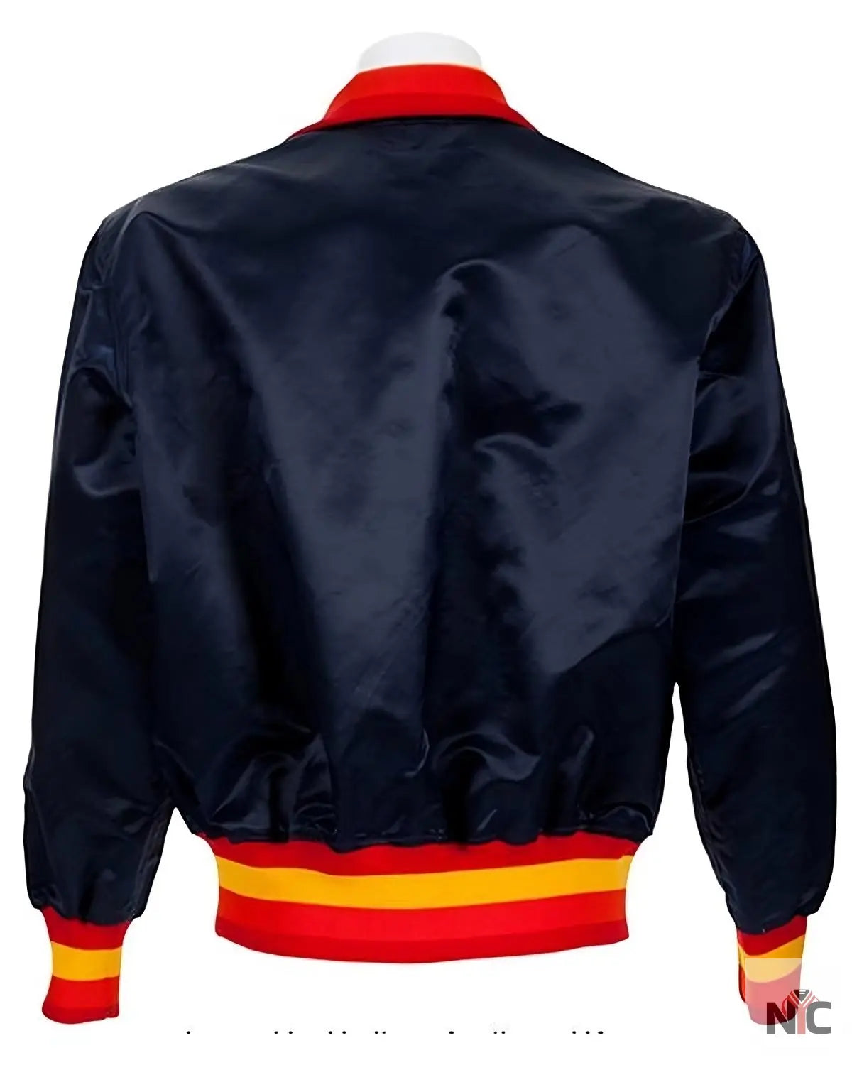 Houston Astros 1980’s Blue Satin Jacket NYC Jackets