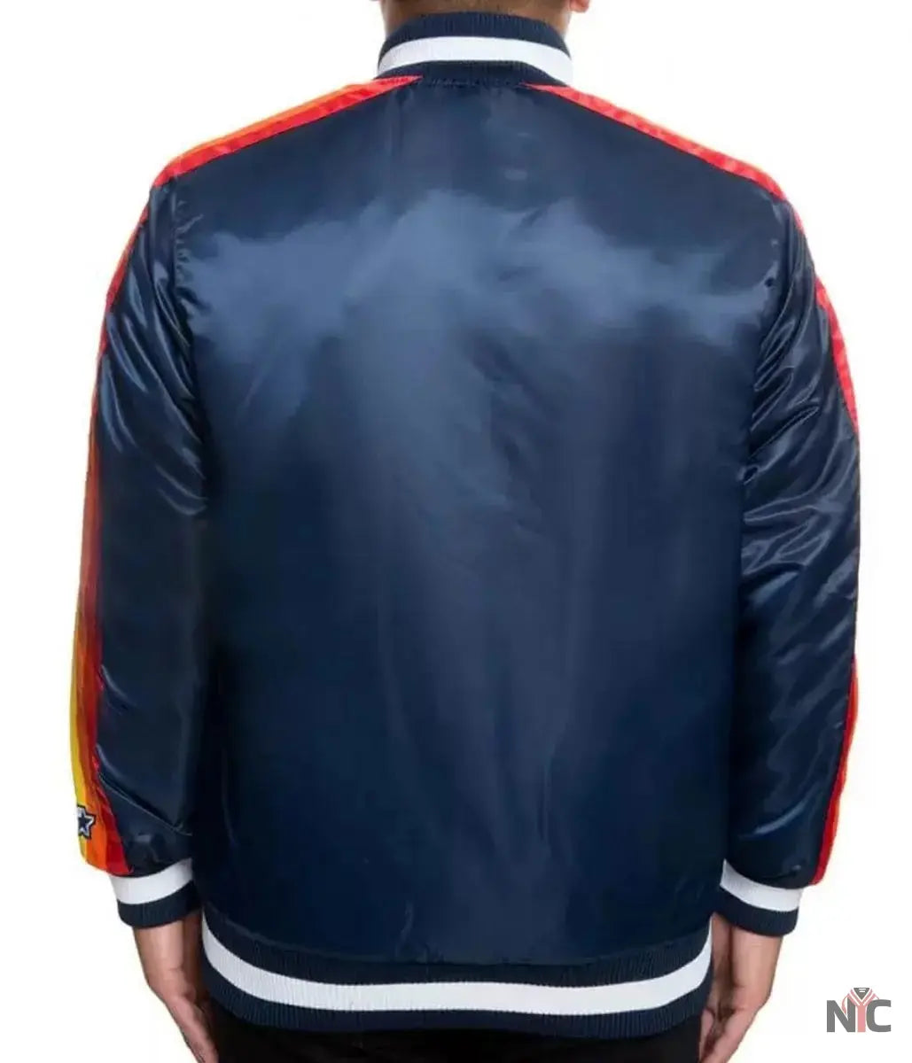 Houston Astros Bomber Blue Jacket NYC Jackets