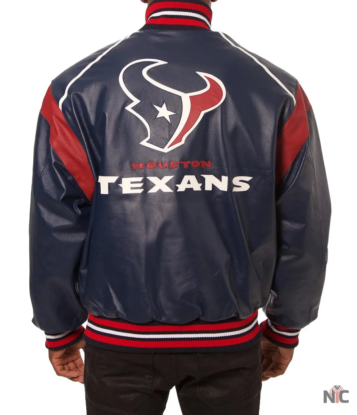 Houston Texans Leather Jacket NYC Jackets