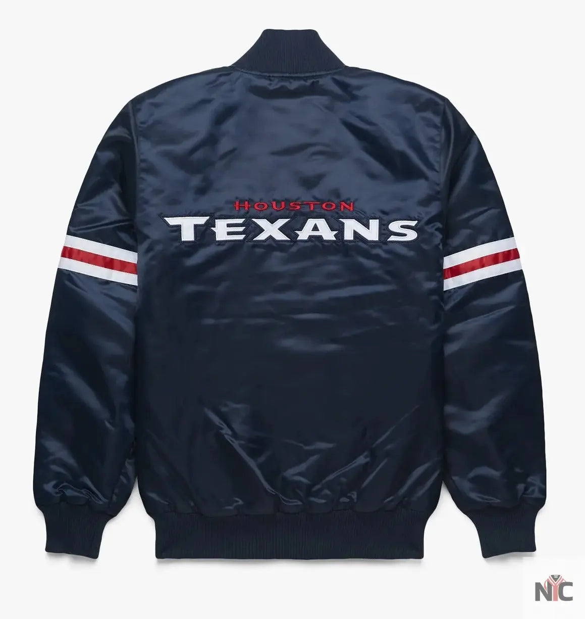 Houston Texans Satin Varsity Jacket NYC Jackets