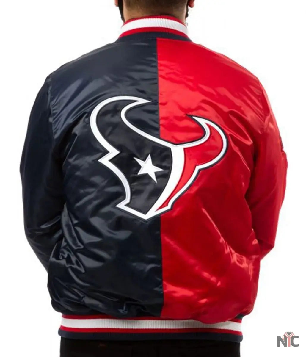Houston Texans Starter Satin Jacket NYC Jackets