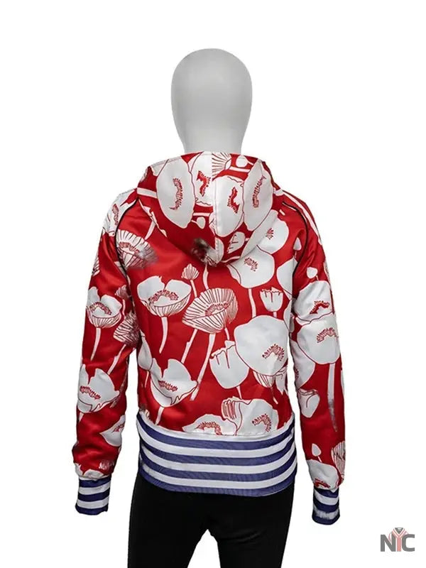 I Love America Lisa Floral Printed Jacket NYC Jackets