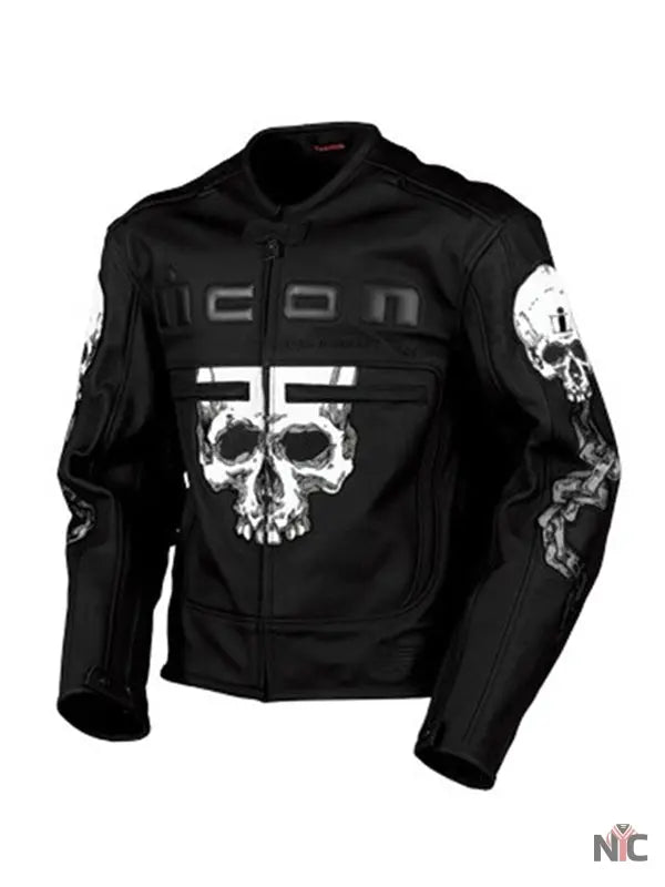 Icon Motorhead Skull Motorcycle Jacket NYC Jackets