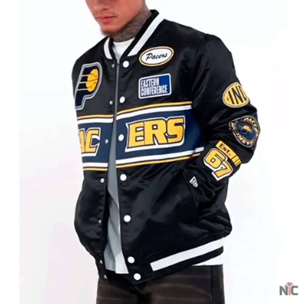 Indiana Pacers Rally Drive 2024 Jacket NYC Jackets
