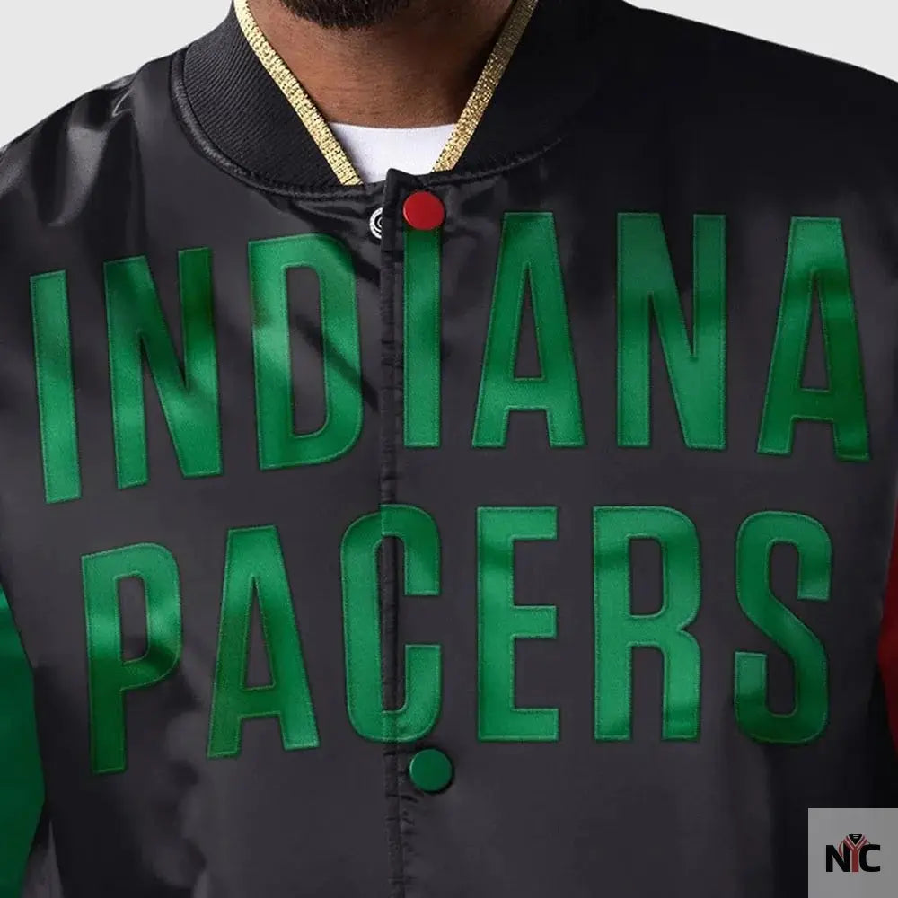 Indiana Pacers Ty Mopkins Black History Month Jacket NYC Jackets