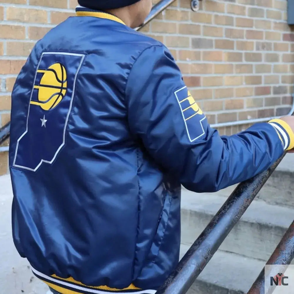 Indiana Pacers X White Jacket NYC Jackets