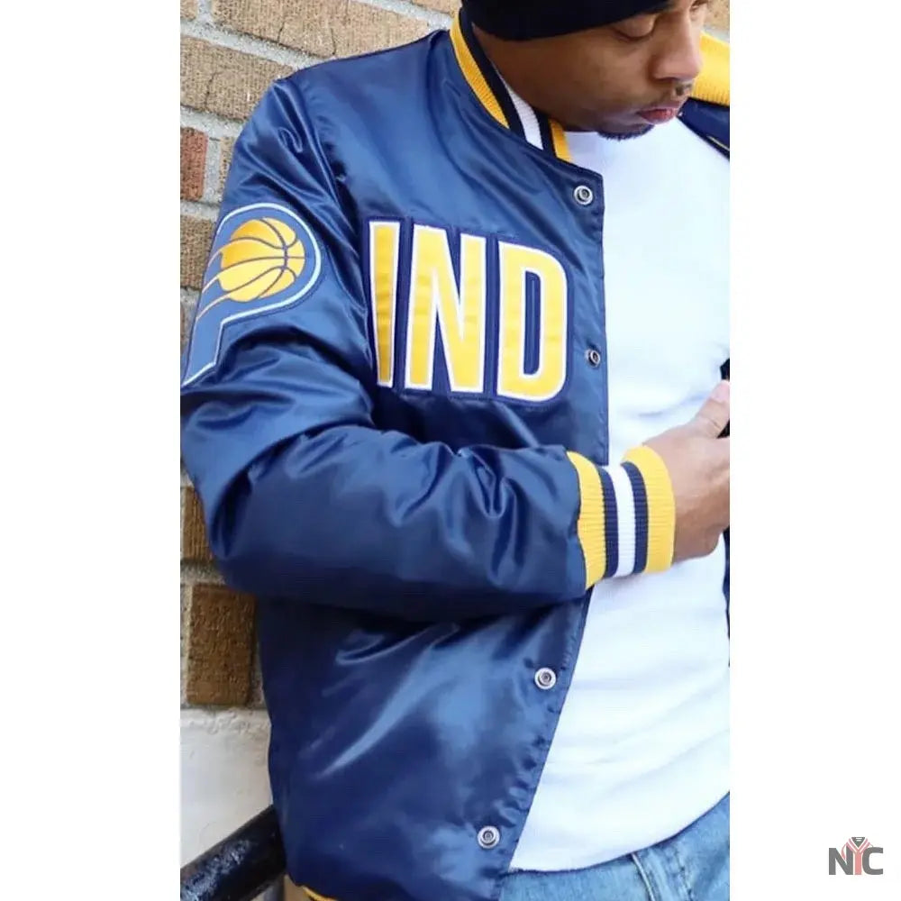 Indiana Pacers X White Jacket NYC Jackets
