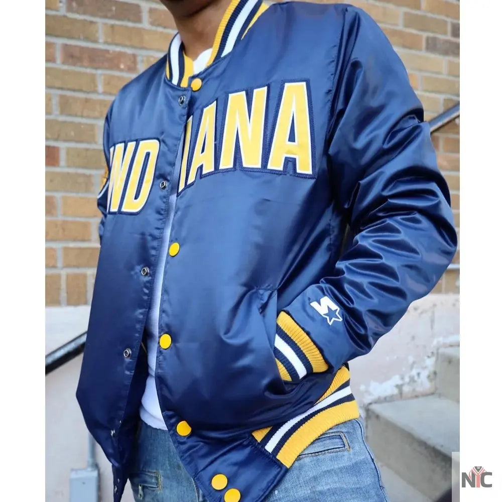 Indiana Pacers X White Jacket NYC Jackets