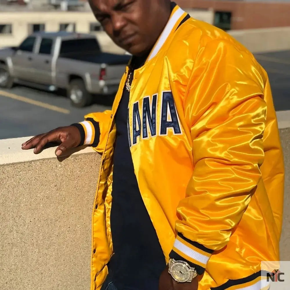 Indiana Pacers X White Jacket NYC Jackets