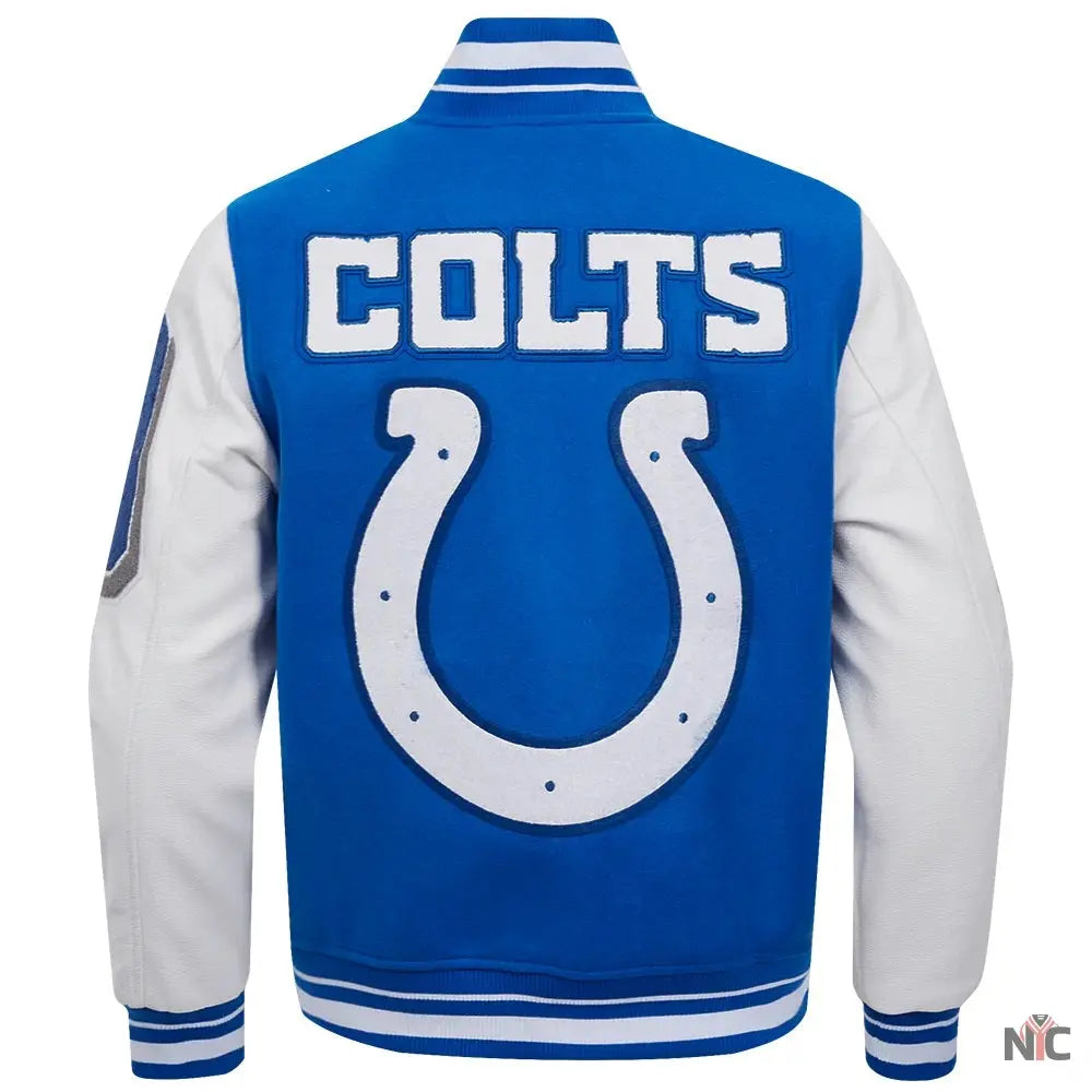 Indianapolis Colts Mashup Varsity Jacket NYC Jackets