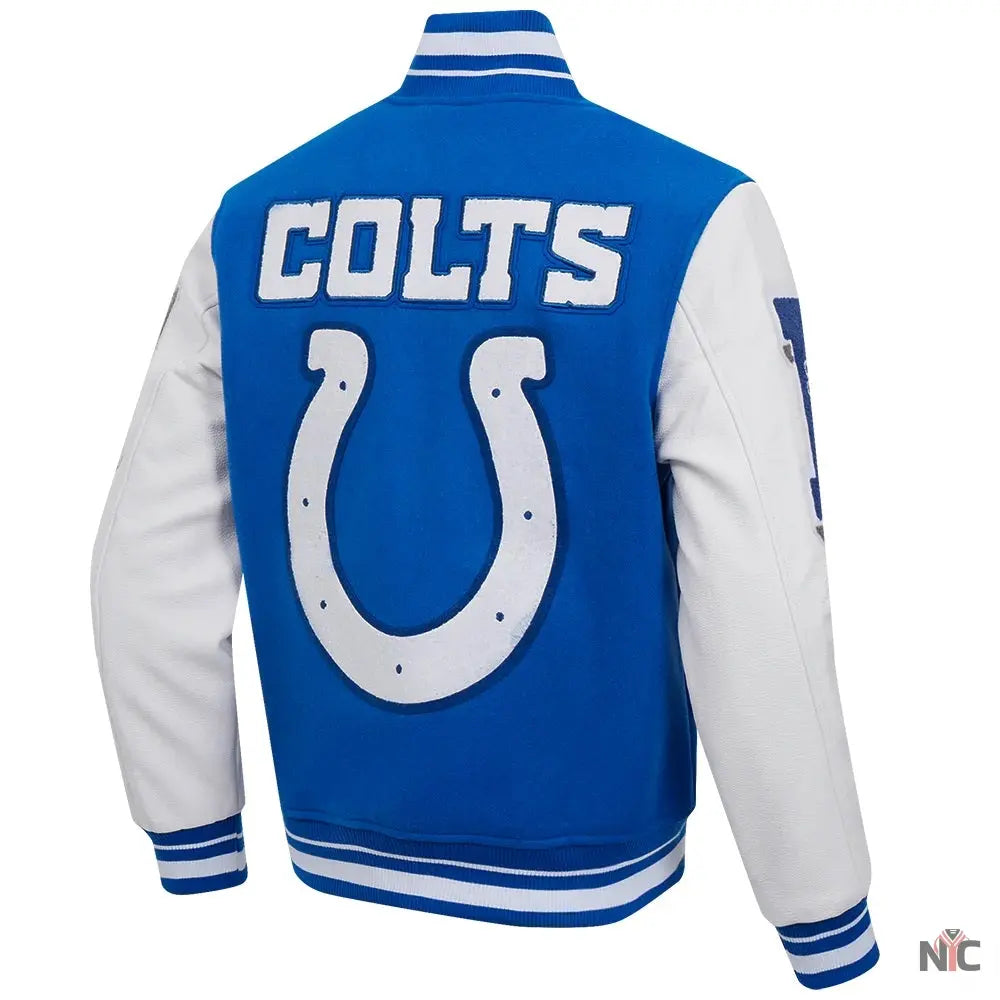 Indianapolis Colts Mashup Varsity Jacket NYC Jackets