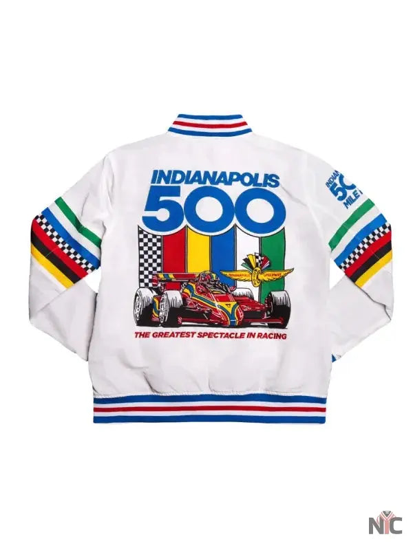 Indianapolis Motor Speedway Indy 500 Bomber Jacket NYC Jackets