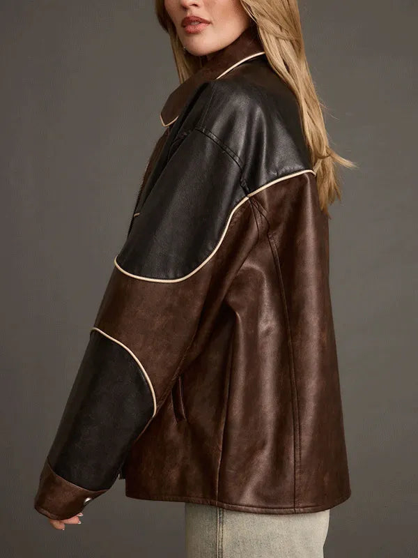 Intuit Dome California Alana Springsteen Vegan Leather Jacket NYC Jackets