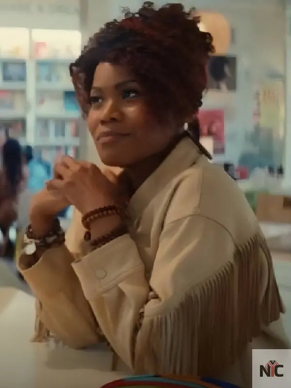 Ironheart Anji White Fringe Jacket NYC Jackets