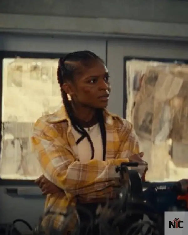 Ironheart Dominique Thorne Plaid Shirt NYC Jackets