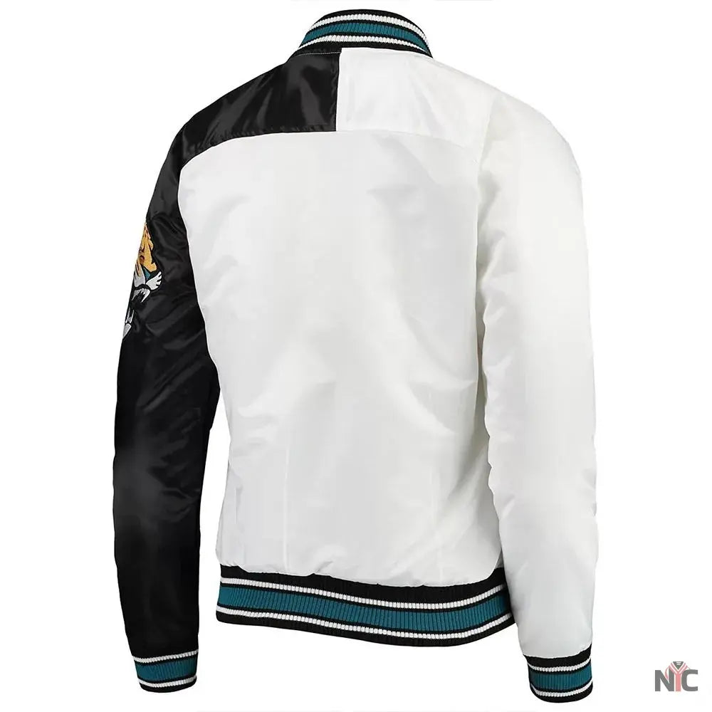 Jacksonville Jaguars Hometow Satin Jacket NYC Jackets