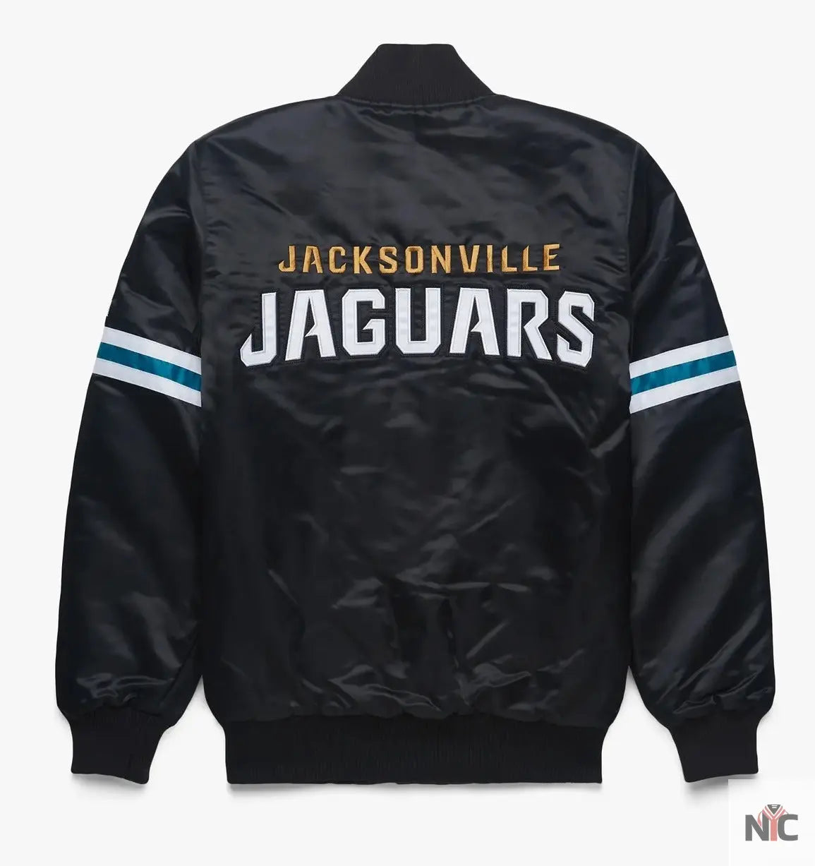 Jacksonville Jaguars Satin Varsity Jacket NYC Jackets