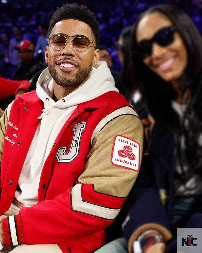Jake From State Farm Insurance Varsity Jacket NYC Jackets