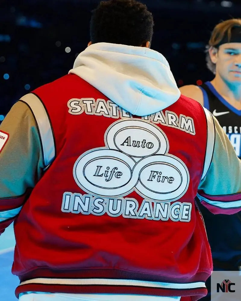 Jake From State Farm Insurance Varsity Jacket NYC Jackets