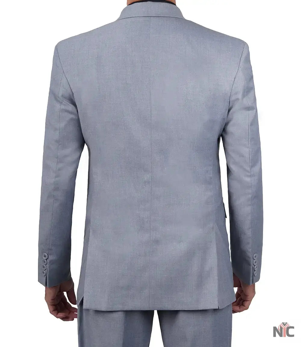 Jared Men's Grey Two-Piece Suit NYC Jackets