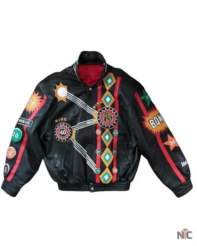 Jeff Hamilton Pinball Wizard Leather Jacket NYC Jackets