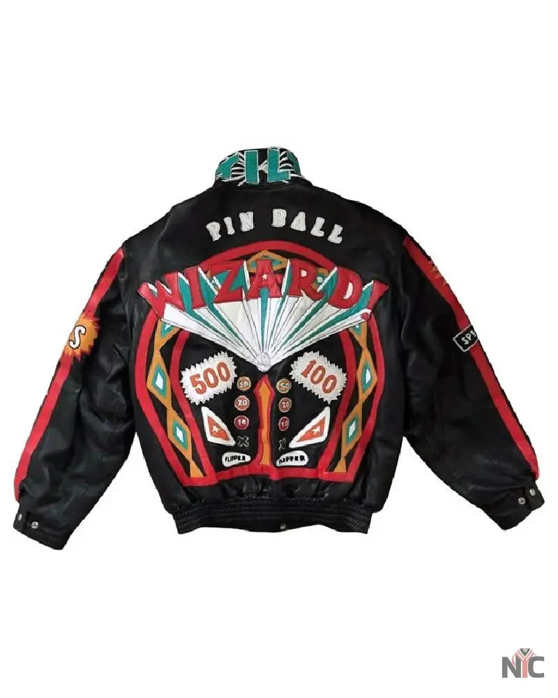 Jeff Hamilton Pinball Wizard Leather Jacket NYC Jackets
