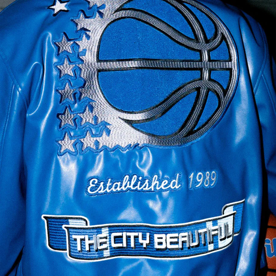 Jeff Hamilton Orlando Magic Leather Jacket NYC Jackets