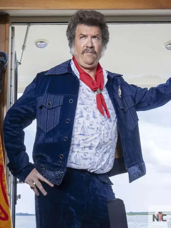 Jesse Gemstone The Righteous Gemstones S04 Blue Jacket NYC Jackets