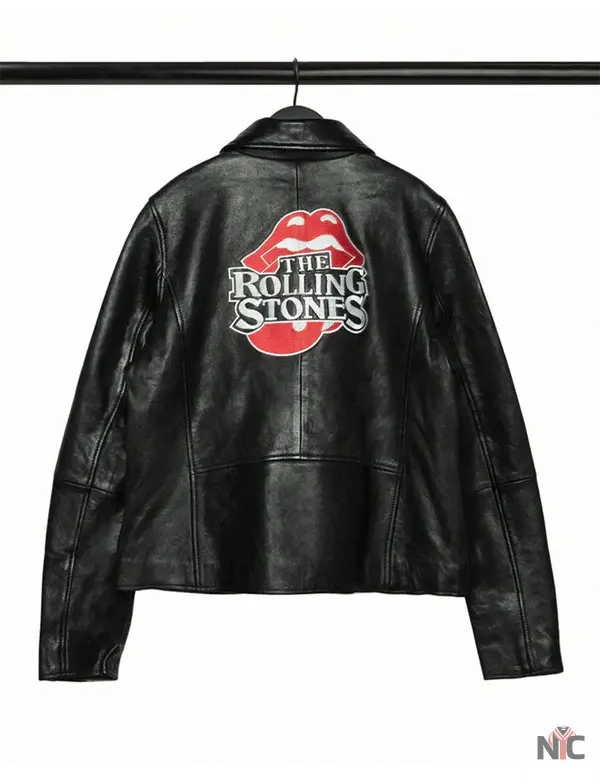 Jfk Stadium Rolling Stones Leather Jacket NYC Jackets