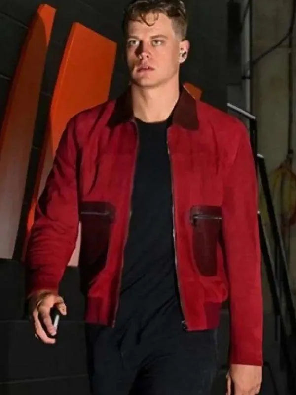 Joe Burrow Suede Leather Jacket NYC Jackets