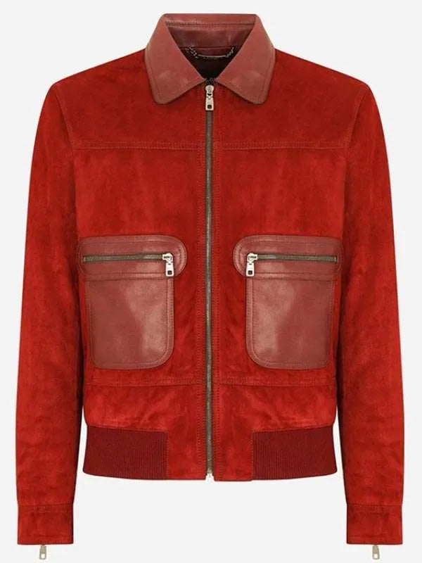 Joe Burrow Suede Leather Jacket NYC Jackets