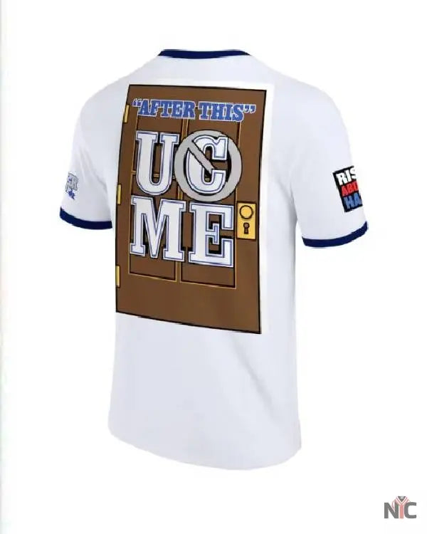 John Cena Farewell Tour 2025 White T-Shirt NYC Jackets