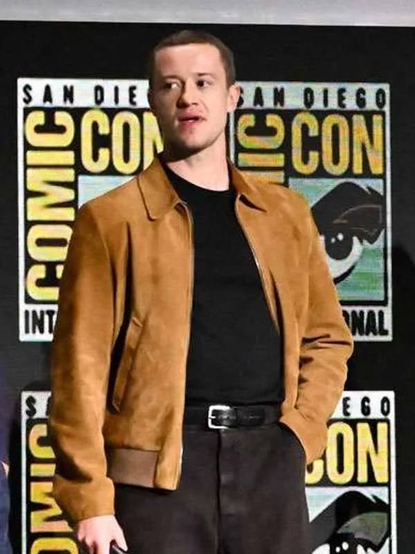 Joseph Quinn The Fantastic Four First Steps Brown Leather Jacket NYC Jackets