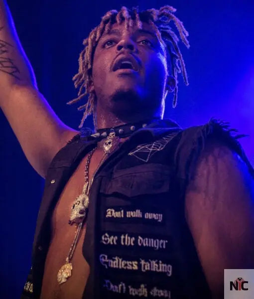 Juice Wrld Black Vest NYC Jackets