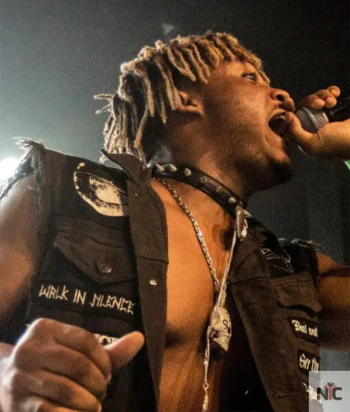 Juice Wrld Black Vest NYC Jackets