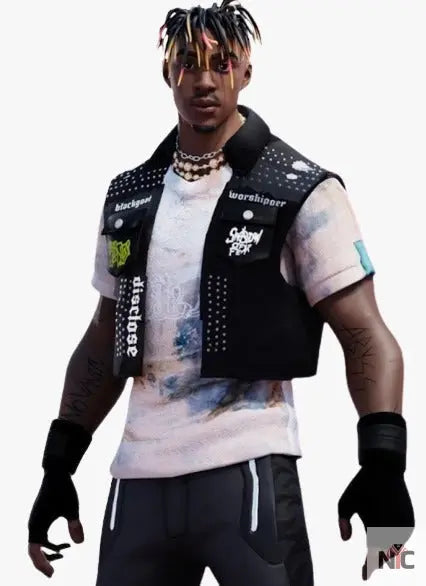 Juice Wrld Fortnite Vest NYC Jackets
